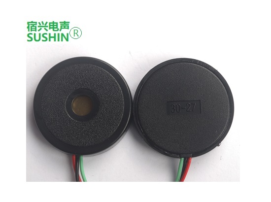 壓電式無(wú)源引線蜂鳴器SS3027C3L